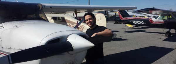 First Solo Flight – Henrique Rodrigues
