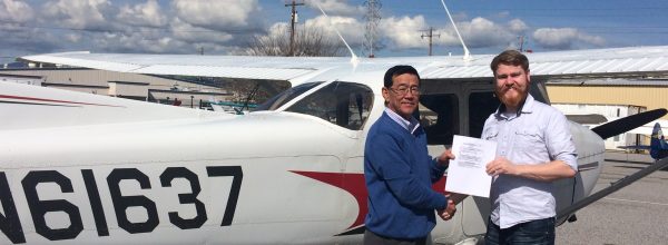 New Private Pilot – Matt Fall