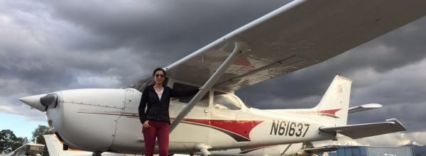 First Solo Flight – Kelsie Zhao