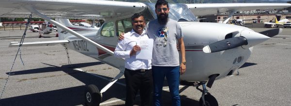 New Private Pilot – Malick Usman