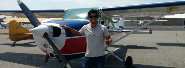 New Commercial Pilot – Saul Meza