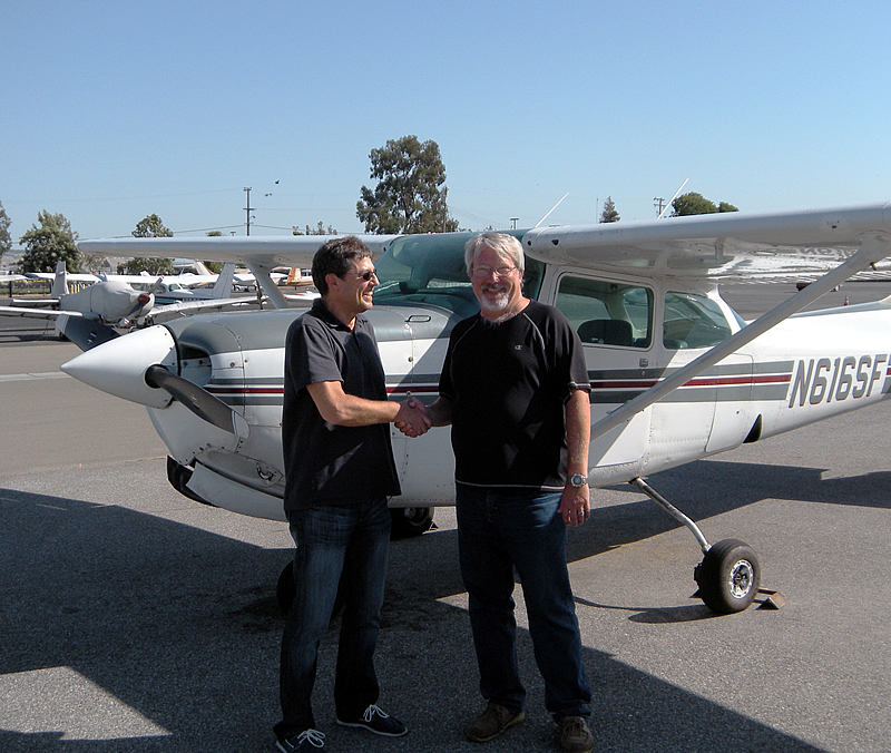 Thomas Daniel CFI certified flight instructor at AeroDynamic Aviation flight training school San Jose, San Francisco Bay Area