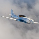 Andy's Lancair Legacy in flight