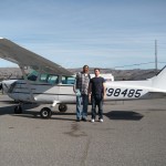 Vasily Kuntsevich soloed Cessna 172 N98485 out of AeroDynamic Aviation located at Reid Hillview Airport in San Jose, CA.