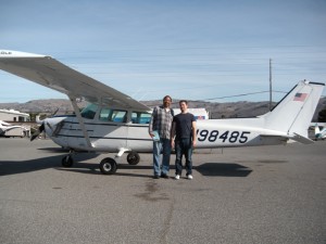 Vasily Kuntsevich soloed Cessna 172 N98485 out of AeroDynamic Aviation located at Reid Hillview Airport in San Jose, CA.