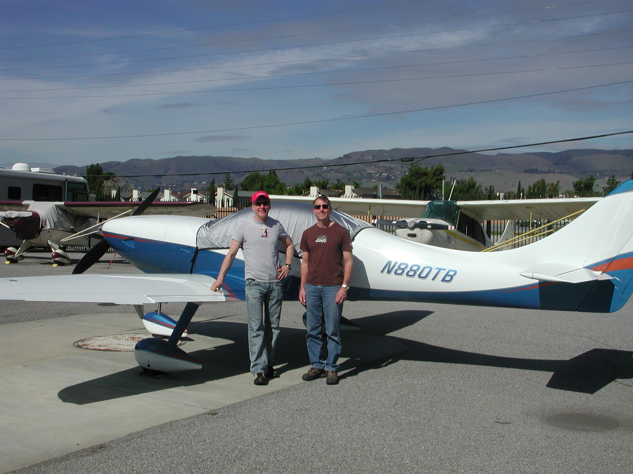 Tom Tymn flies tailwheel at AeroDynamic Aviation located at Reid Hillview Airport in San Jose, CA