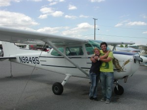 Armin Monajemi passes private pilot checkride at AeroDynamic Aviation Flight School located at Reid Hillview Airport in San Jose, CA.