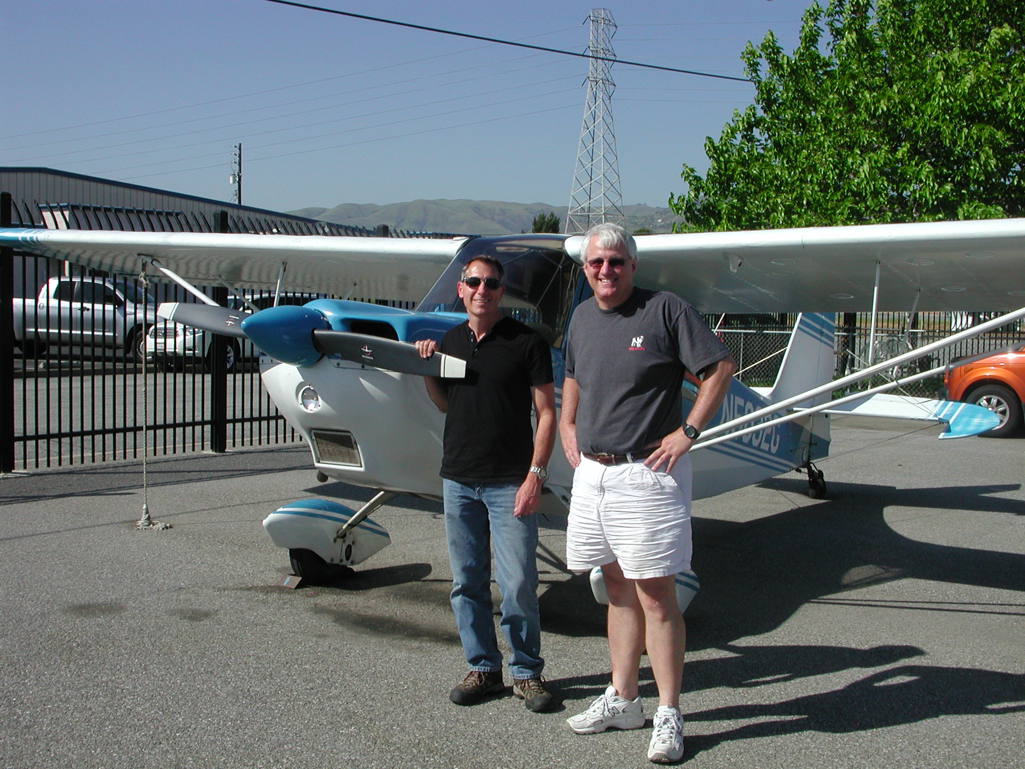 Chris Bennett started private pilot training at AeroDynamic Aviation located at Reid Hillview Airport in San Jose, CA.