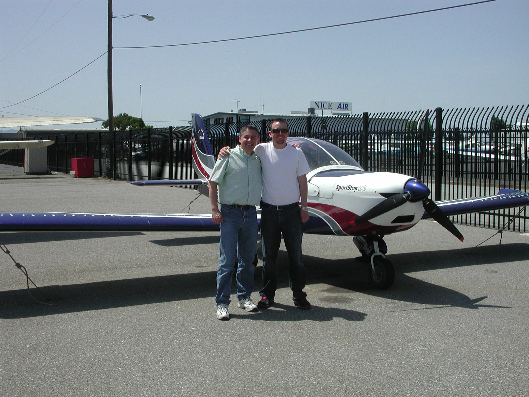 Jamal Boudi begins sport pilot training at AeroDynamic Aviation located at Reid Hillview Airport in San Jose, CA.