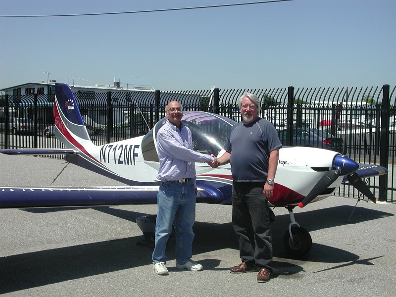 Adnan earns Sport Pilot license in Evektor SportStar Lingt Sport Airplane after flight training at AeroDynamic Aviation San Jose San Francisco Bay Area Californis