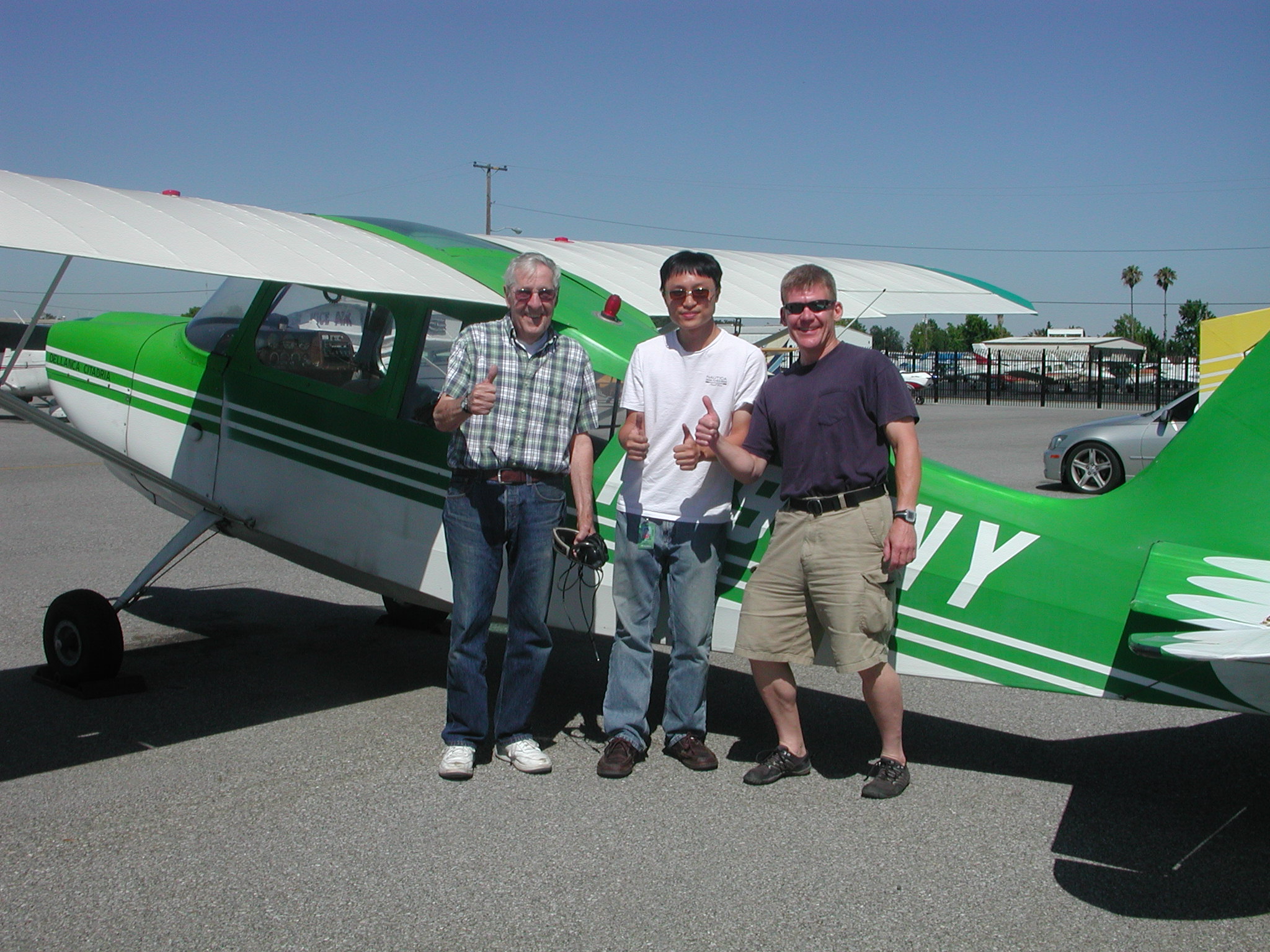 Matthew Lai soloes Citabria out of AeroDynamic Aviation at Reid Hillview Airport in San Jose, CA.