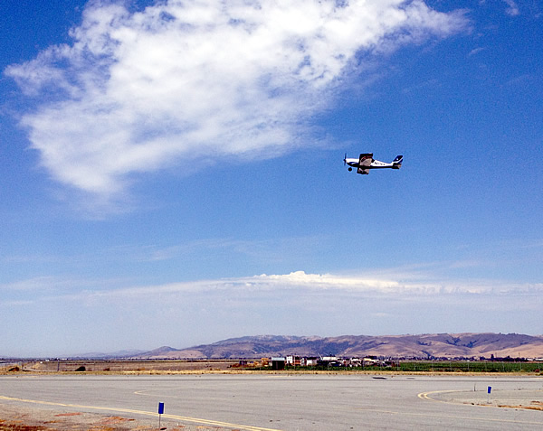 First solo in the Evektor SportStar LSA at AeroDynamic Aviation Flight Training School Salinas San Jose San Francisco Bay Area