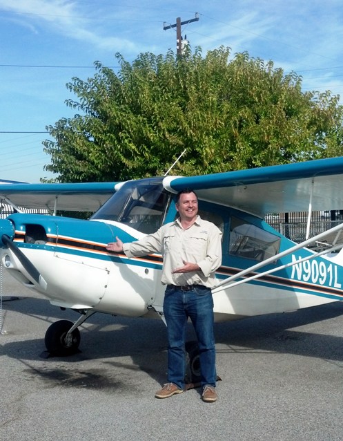 Julio After His First Solo Flight