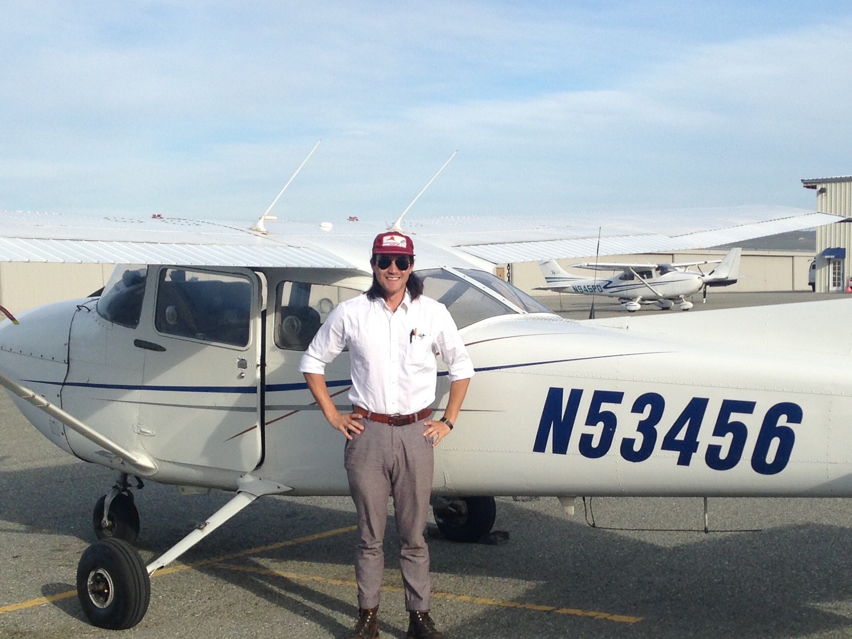 Travis Geske, Private Pilot