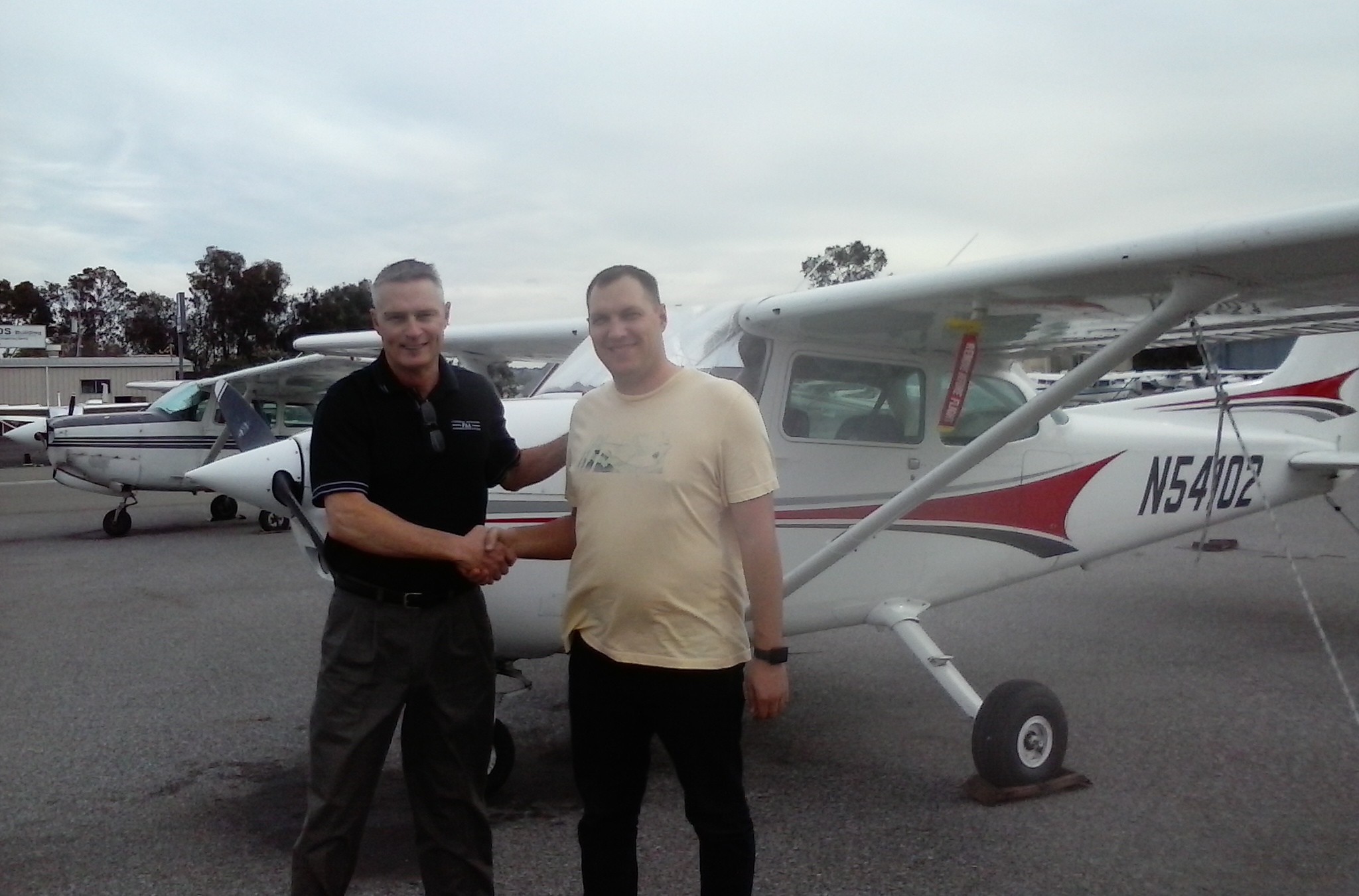 Private Pilot Checkride PAssed after flight training at AeroDynamic Aviation San Jose