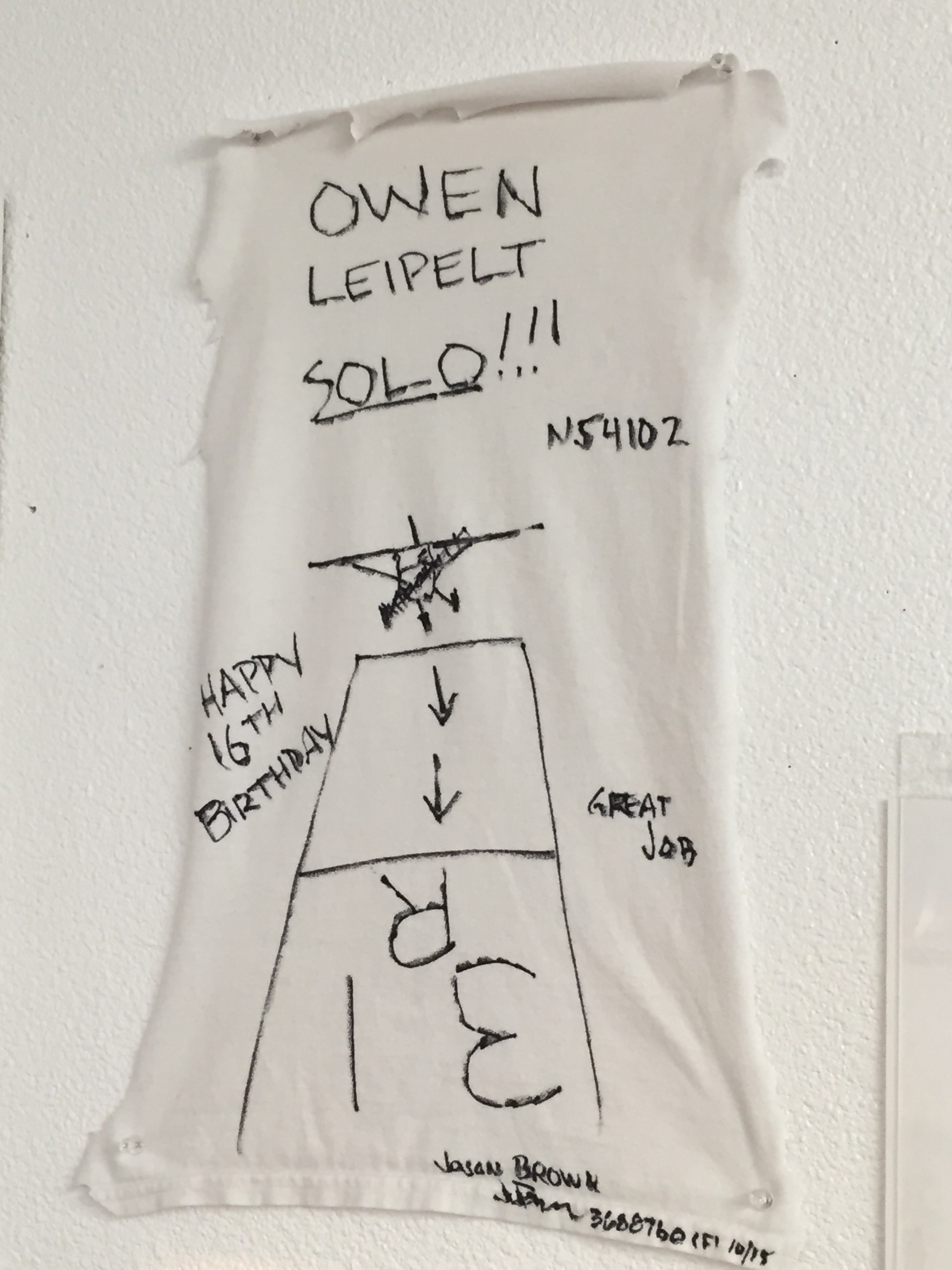 Owen's solo shirt
