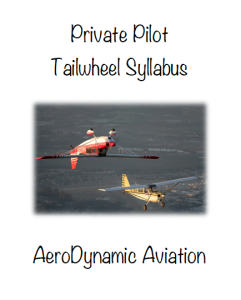 tailwheel syllabus, tailwheel endorsement, Citabria, California