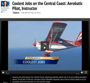 Aerobatics, acrobatic, KSBW news