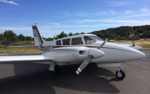 California, Flight Training, Multi-engine, Twin Comanche, multi training