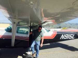 first solo, Cessna 172