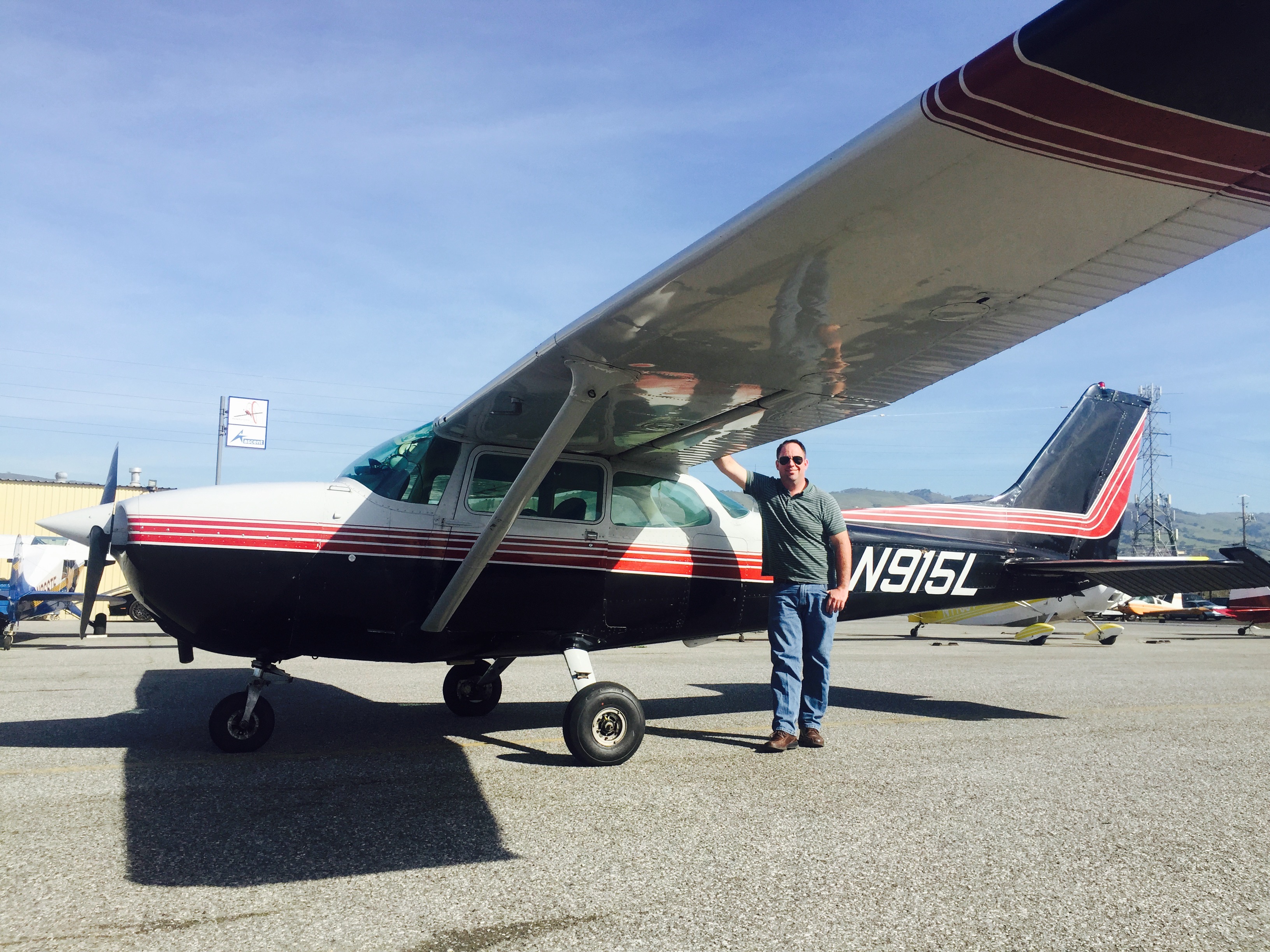 first solo, cessna