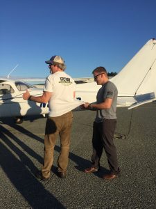 first solo, Cessna 172, KMRY