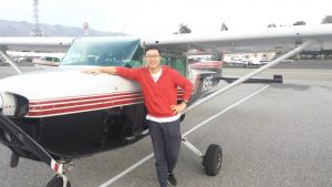 solo, Cessna 172, KRHV