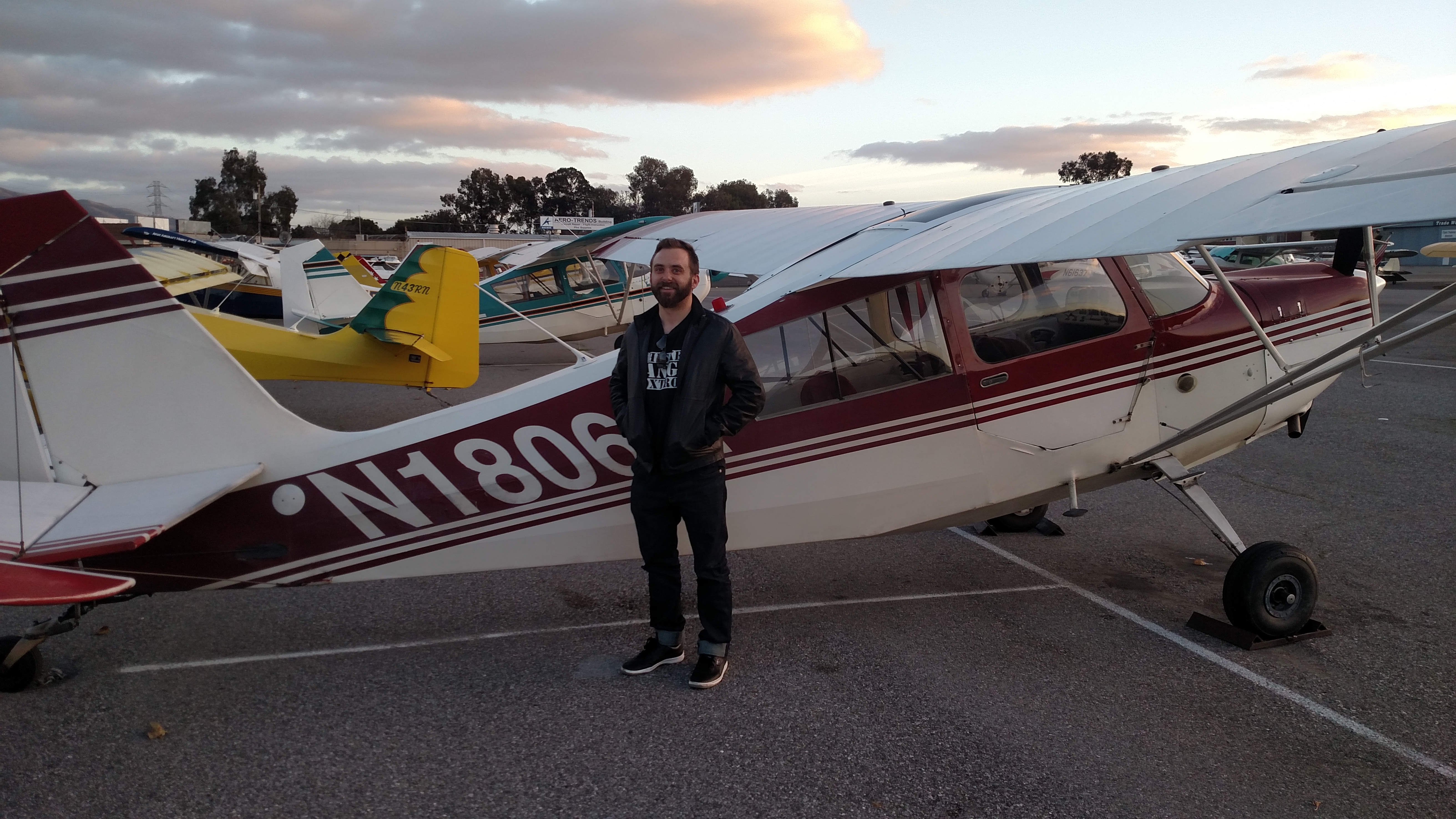 first solo, Citabria, 7ECA, tailwheel training