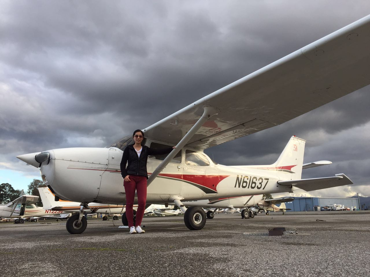 first solo, student pilot, cessna, krhv