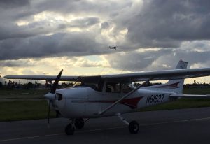 first solo, student pilot, cessna