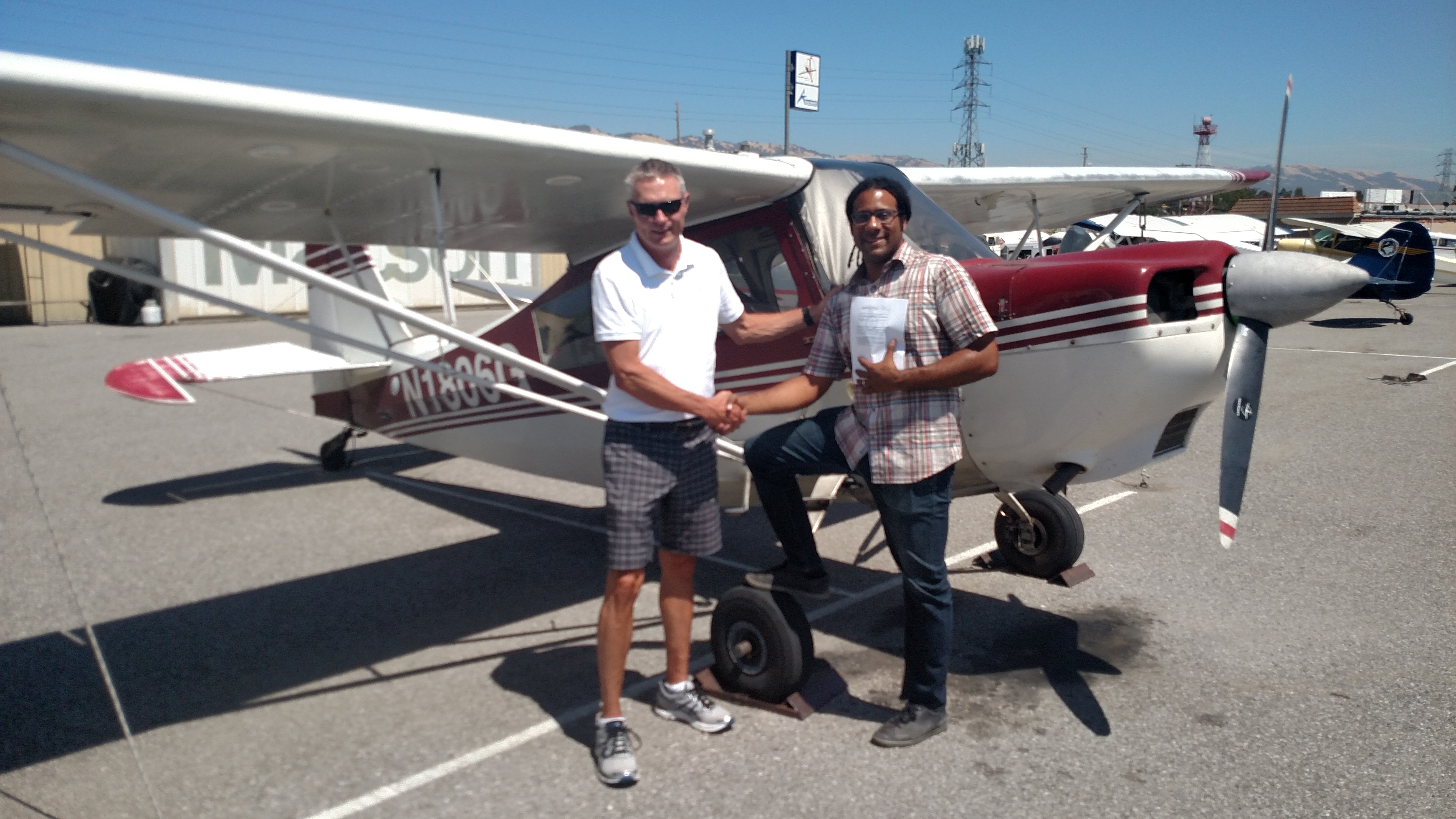 tailwheel, checkride