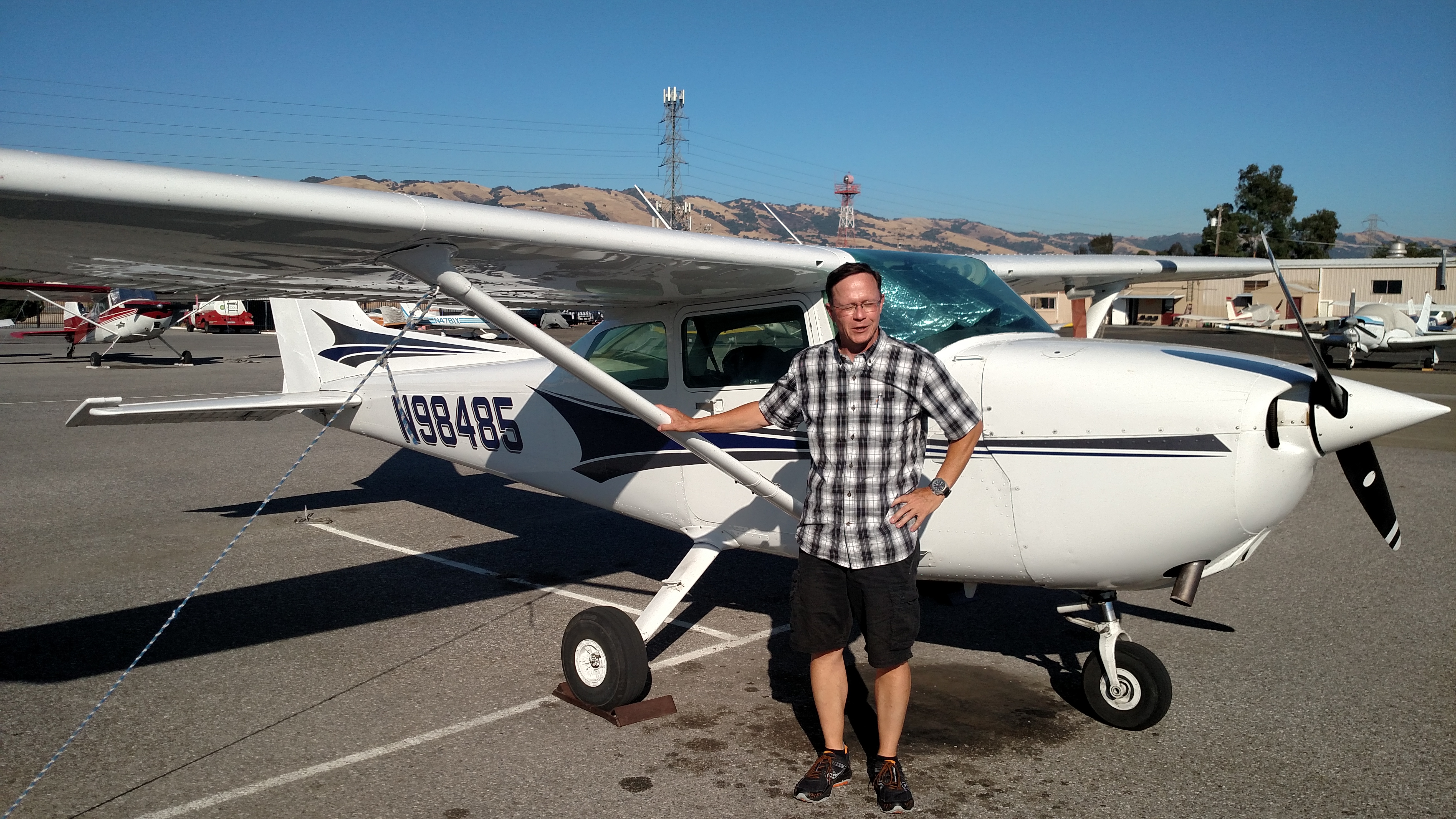 Cessna 172, san jose