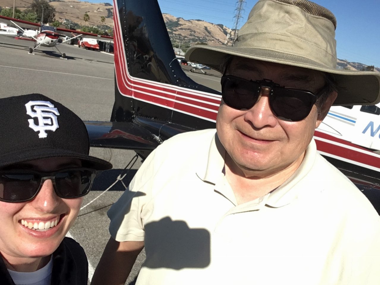 first solo, cessna, san jose