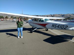 first solo, flight training, Cessna, San Jose