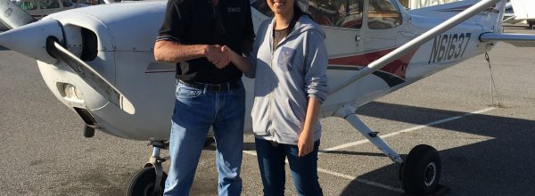 New Private Pilot – Peng Xue