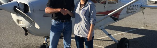 N61637, pilot, checkride, cessna