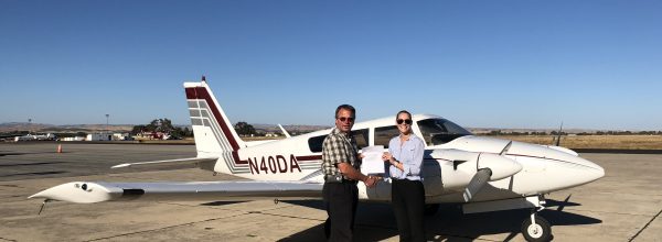 New Multi-Engine Pilot – Kelsey Moore