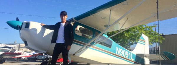 First Solo Flight – Ruofan Ding