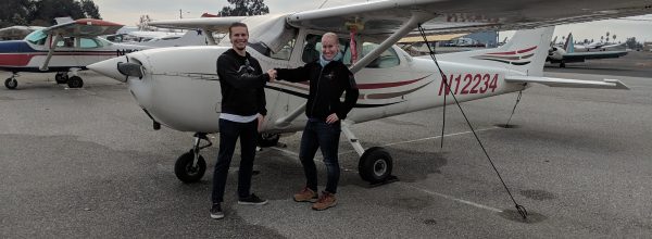 First Solo Flight – Nick Oliver