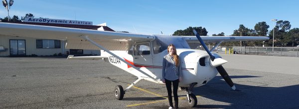 New Private Pilot – Liz Woodard