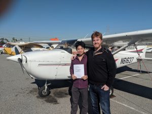 checkride, cessna, flight, california