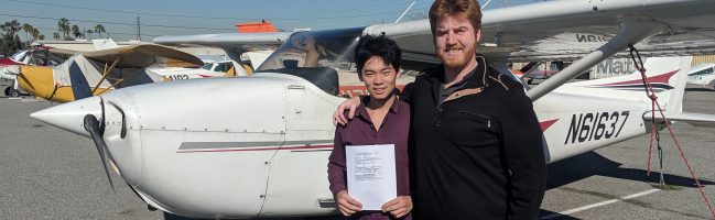 checkride, cessna, flight, california