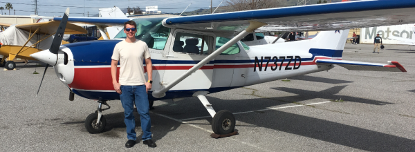 First Solo Flight – Robert Curtis