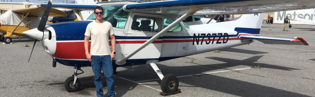 Cessna, solo, flight