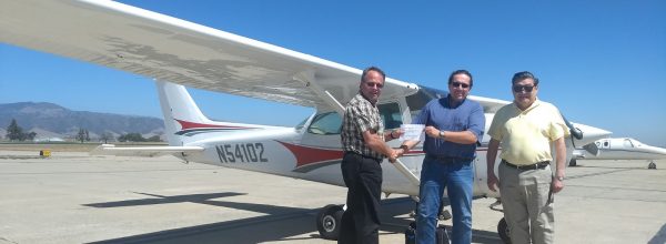 New Private Pilot – Philippe Martin