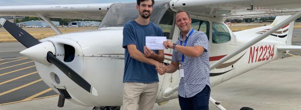 New Private Pilot – Jess White