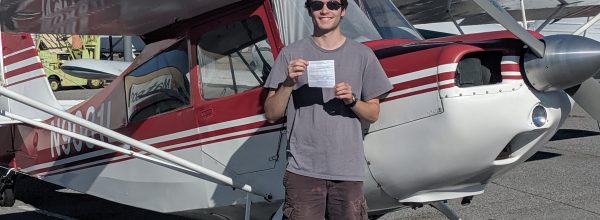 New Private Pilot – Thomas Seymour-Cozzini