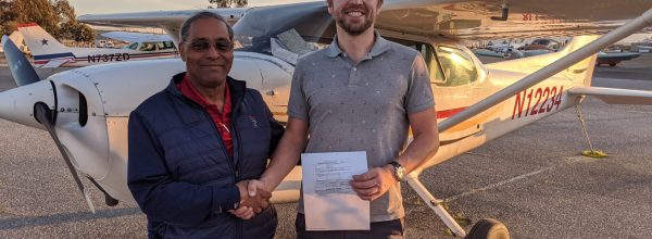 New Private Pilot – Daniil Burmashev