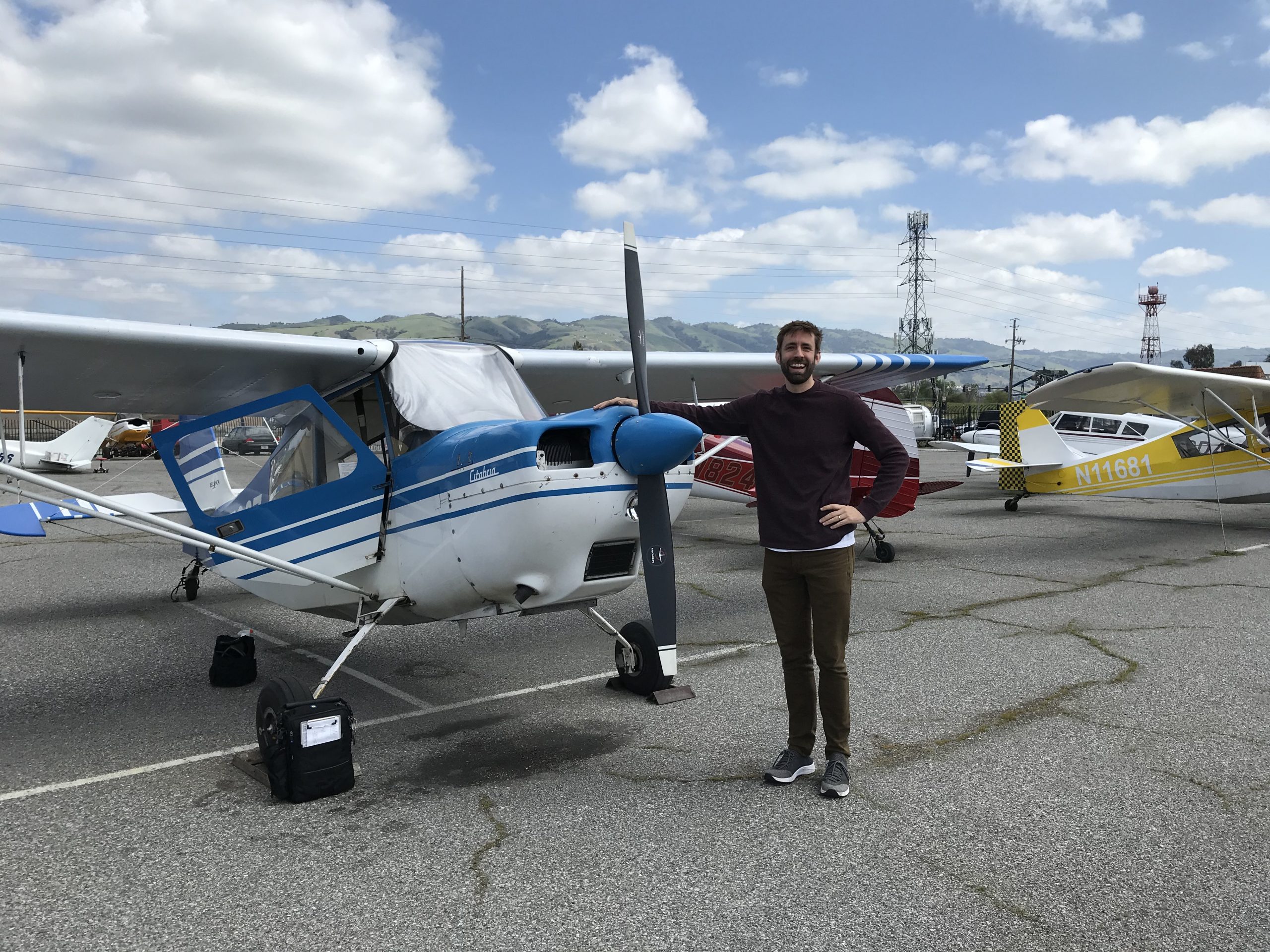 tailwheel, citabria, solo