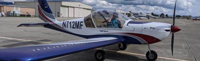 sportstar, N712MF, solo